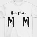 Personalized Pet Photo Mom T-Shirt – Custom Pet Name Shirt for Women