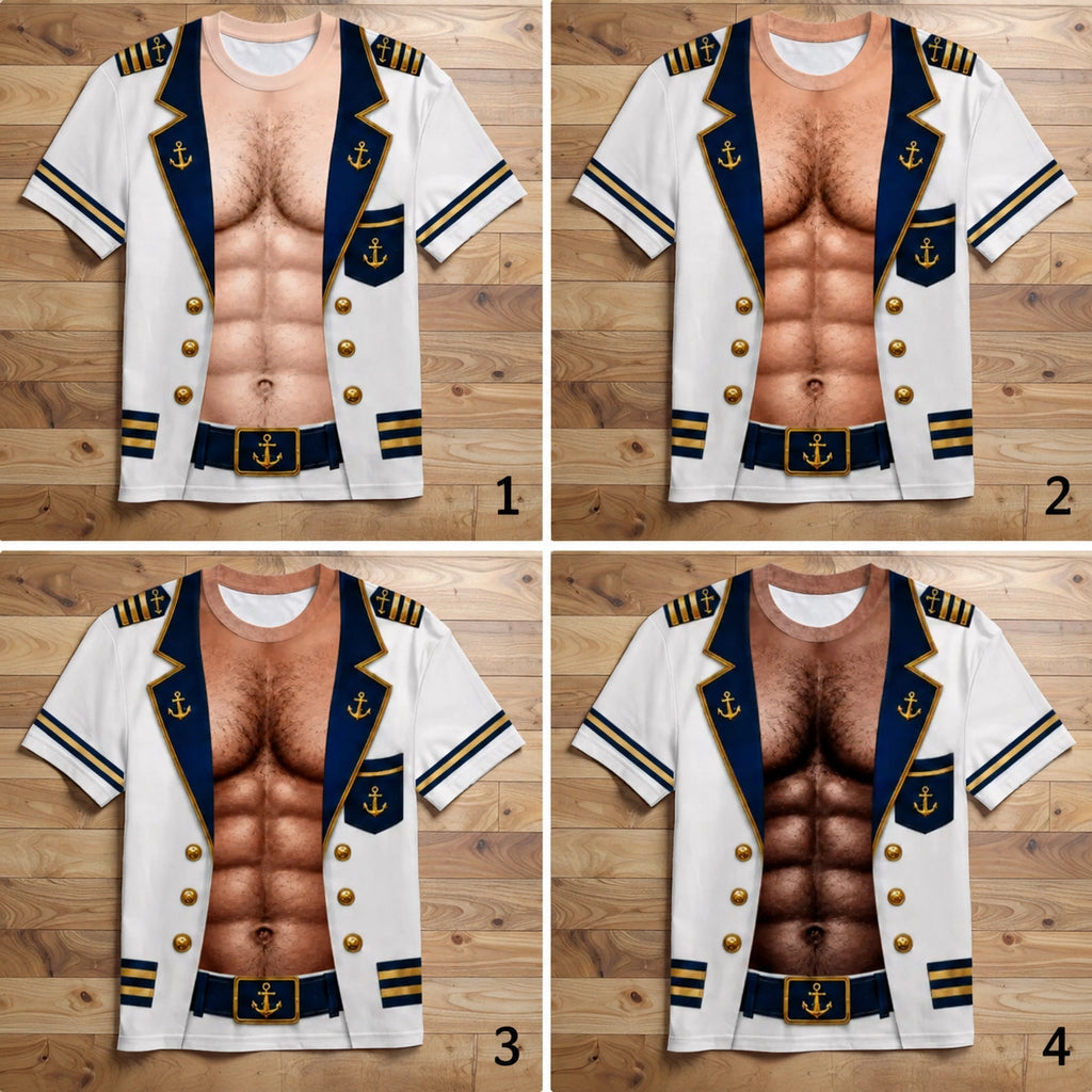 Funny Muscle Body T-Shirt For Men