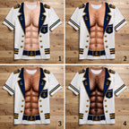 Funny Muscle Body T-Shirt For Men