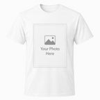 Custom Pet Portrait Matching T-Shirts for Men & Pets | Personalized Photo Shirt Set