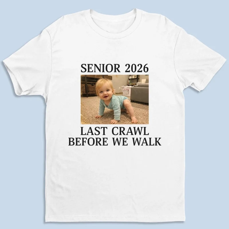 Personalized Senior Photo T-Shirt – Custom Graduation Shirt
