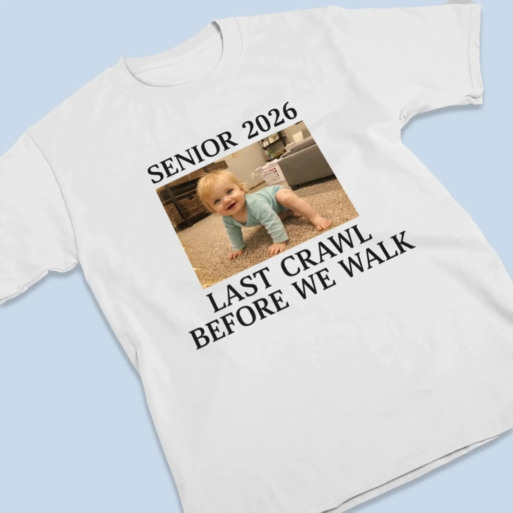 Personalized Senior Photo T-Shirt – Custom Graduation Shirt