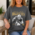Custom Football Photo T-Shirt – Personalized Game Day Shirt