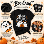 Custom Halloween family matching shirts with personalized names – gallery image 6