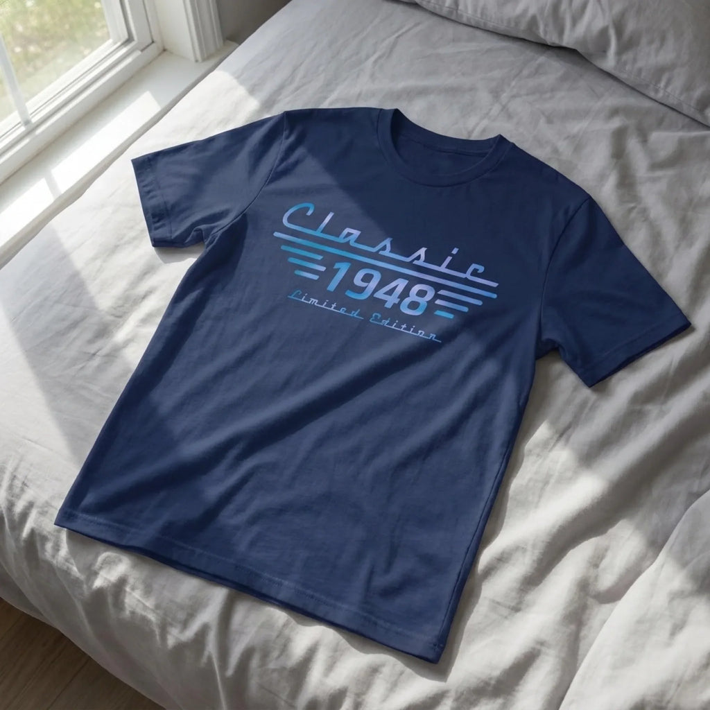 Custom Year Classic T-Shirt & Sweatshirt – Personalized Birthday Gift