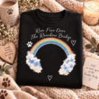 Personalized pet memorial sweatshirt with custom photo, name and dates – image 8