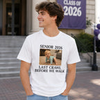Personalized Senior Photo T-Shirt – Custom Graduation Shirt
