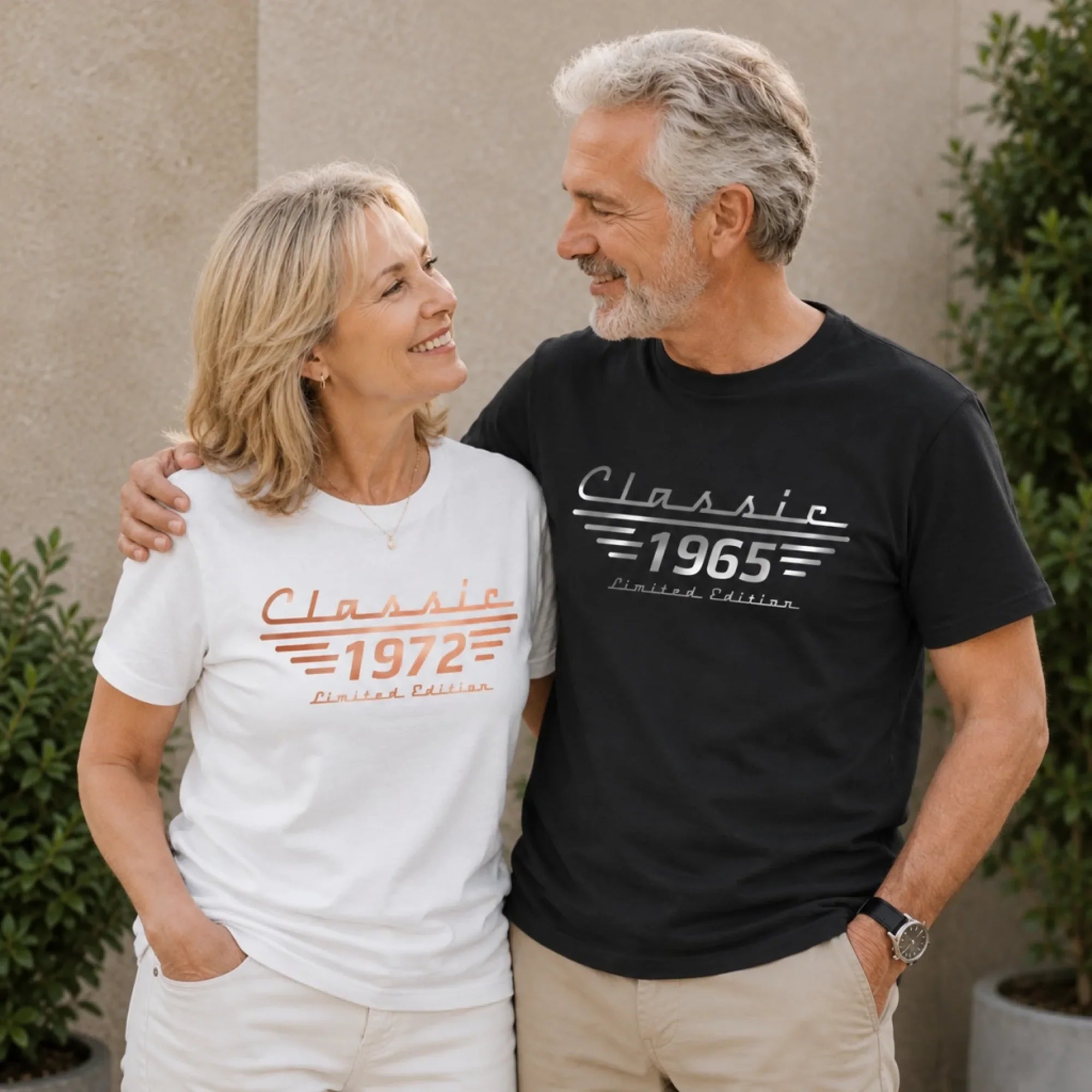Custom Year Classic T-Shirt & Sweatshirt – Personalized Birthday Gift