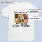 Personalized Senior Photo T-Shirt – Custom Graduation Shirt