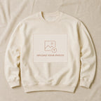 Custom Family Photo Crewneck Sweatshirt – Men, Women & Kids