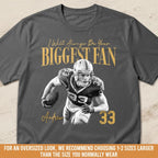 Custom Football Photo T-Shirt – Personalized Game Day Shirt
