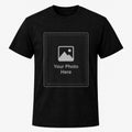 Custom Pet Portrait Matching T-Shirts for Men & Pets | Personalized Photo Shirt Set